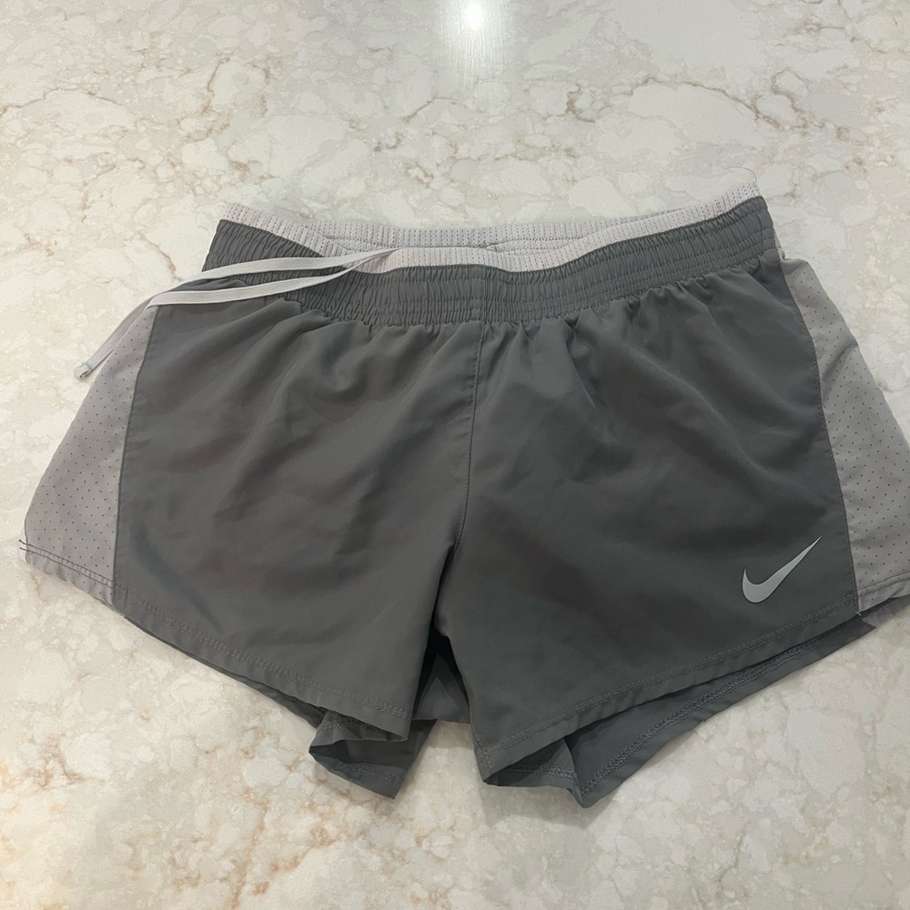 Nike Gray Athletic Shorts Lightweight Performance